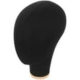 thumbnail image 4 of Raindrops Black Mannequin Head for Hat and Wig Display Made of Synthetic Material Great for DIY Use 6.5 Inches, 4 of 8
