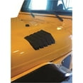 Daystar KJ71042BK Black Hood Vent for Jeep Wrangler YJ/TJ Pair Fits
