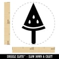 thumbnail image 2 of Watermelon Popsicle Rubber Stamp for Scrapbooking Crafting Stamping - Medium 1 Inch, 2 of 7
