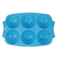 thumbnail image 1 of Bearachild Molde de silicona para rosquillas de 6 rejillas para hornear, molde antiadherente para hacer rosquillas, molde de decoración de cocina hecho a Herramientas y accesorios para hornear Azul Bearachild HA004909-03, 1 of 1