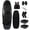 F0 Black (2 batteries), variant on XRELIATECH Carbon Fiber High-Speed Electric Surfboard 15 kW Water Jet Surf Board,Max-Speed 55 KM/h,330Ibs Load Capacity, Battery Life 60-120 Min,IP67 Waterproof, Hydrofoil Board for Adult
