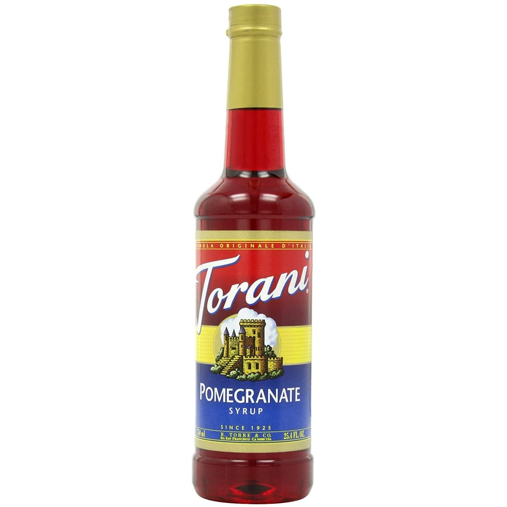 Torani Syrup, Pomegranate, 25.4Ounce PET Bottle