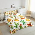 thumbnail image 3 of Castle Fairy Kids Child Music Guitar Twin Comforter Sets,Western Cactus Bedding Set, 3 of 8