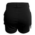 thumbnail image 6 of Afdoent Shorts For Women Elastic Waistband Pocket Cargo Shorts Versatile Sports Fitness Trousers Comfortable, 6 of 6