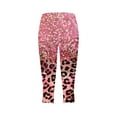 thumbnail image 5 of Jjayotai Womens Pants, High Waisted Yoga Pants for Women, Women's High Waist Yoga Pants, Summer Trousers, Floral Printed Slim Capris Pants, Compression Leggings for Women Multicolor^ L, 5 of 5
