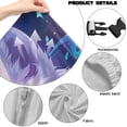 thumbnail image 6 of TSOVTHRID Snowflake Ice Wolf Print 4 PCS Gaming Chair Covers, Stretchable Chair Protective Cover with 2 Pieces Arm Rest Cushion Anti-Dust Universal Chair Slipcover Protector, 6 of 7