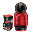 thumbnail image 1 of Cafetera Krups con Cápsulas Starbucks 12 Dolce Gusto + 12  Americano Roja, 1 of 4