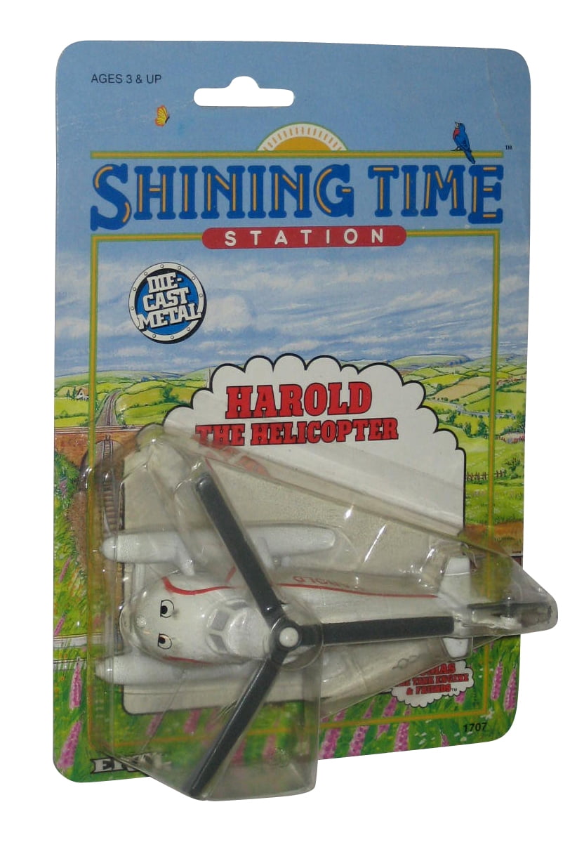 Thomas Tank Engine Train Shining Time Station Harold Helicopter Ertl 