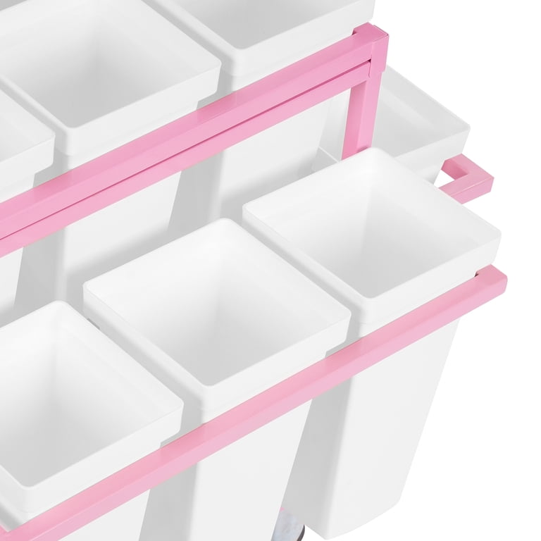 6 Tiers Flower Display Stand, Rolling Flower Display Rack, Flower