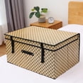 thumbnail image 1 of Caja de almacenamiento plegable grande de tela no tejida, caja de almacenamiento de ropa interior, edredones, caja de almacenamiento, caja de archivo para el hogar, 1 of 5