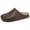 Brown, variant on Women's EVA Clogs Garden Shoes Slip-on Indoor Outdoor Lightweight Comfort Soft Cushioned Insole with Arch Support Slip Resistant Sandals(Black 6)