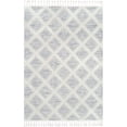 thumbnail image 2 of nuLOOM Damien Trellis High-Low Shaggy Area Rug, 3' x 5', Cream, 2 of 2