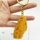 thumbnail image 5 of Llavero de pollo frito cocido falso, modelo de comida artificial de simulación, accesorios de comida falsa, carne para cocina, hogar, fiesta, decoración, mercado, muestra de comida (1 paquete), llaver, 5 of 7