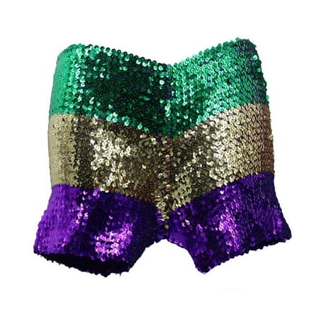 

Western Fashion 2270-MRG-SMD Sequins Shorts Mardigras - Small & Medium