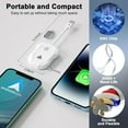 thumbnail image 5 of Kebiory 2-in-1 Wireless CarPlay Adapter & Andoriod Auto Adapter,Plug and Play, Suitable for Wired Carplay and Android Auto Wired to Wireless Adapter,Fit iOS 10+ & Android11 (White), 5 of 7