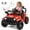 Red, variant on Gymax Kids Ride on Car Truck 12V Battery Powered Electric Vehicle w/ Foldable Mirrors Red