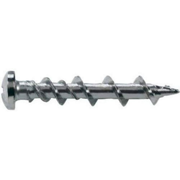 The Hillman Group 42005 3/16-Inch by 1-1/4-Inch WallDog Pan Head Phillip Screw, Chrome