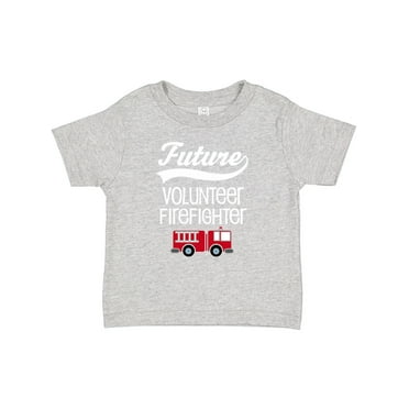 Inktastic Future Volunteer Firefighter Boys or Girls Baby T-Shirt