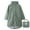 Army Green, variant on Hvyesh Hooded Rain Poncho for Adult with Pocket 2025 Waterproof Lightweight Unisex Raincoat for Hiking Camping