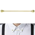 thumbnail image 6 of Milageto Men's Collar Bar Tie Pin 65mm Mens Shirt Collar Pin Clip for Valentine's, 6 of 8