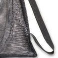 thumbnail image 4 of Athletic Works Mesh Sports Ball Bag Drawstring Shoulder Strap, Black, Unisex, 4 of 8