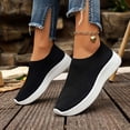 thumbnail image 5 of Pull-on Shoes Women Sock Sneakers Walking Jogging Yoga Casual Lightweight Indoor Outdoor, 5 of 9