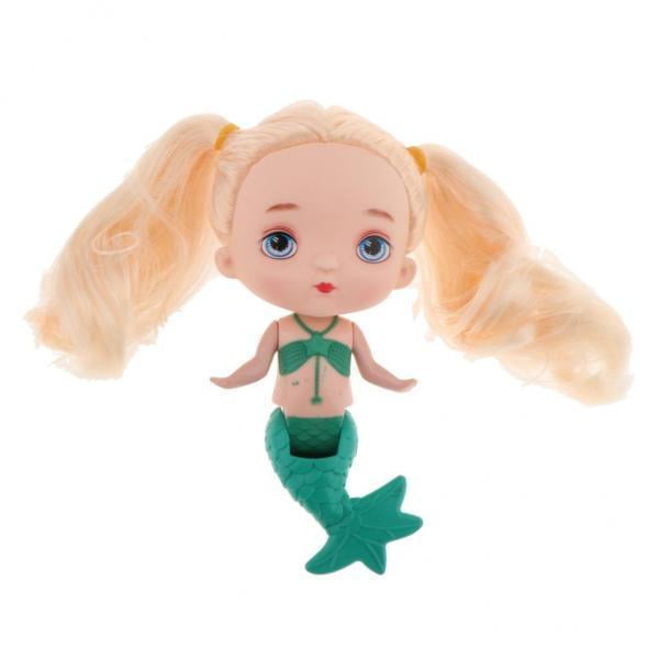 Muñecas de ,Muñecas de sirena para fiestas de niñas.,Sirena princesa muñeca para bañera piscinas baño,Niños piscina baño juguetes muñeca,Articulaciones desmontables movibles Sunnimix Muñecas de Sirenita