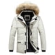 thumbnail image 3 of Chaquetas de invierno gruesas e informales con cuello vuelto para hombre, abrigos tipo parka, abrigos de invierno para hombre, parkas con capucha a la moda, chaquetas de invierno cálidas, 3 of 5