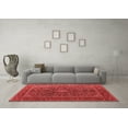 thumbnail image 3 of Ahgly Company Indoor Rectangle Medallion Red Traditional Area Rugs, 8' x 12', 3 of 4