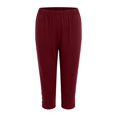 thumbnail image 5 of vigerkar Women's Joggers Pants Elastic Waist Athletic Leggings Loose Fit Tapered Lounge Pants for Workout Yoga Running RD1, S, 5 of 7
