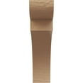 thumbnail image 2 of 8"W x 32"D x 32"H Thin Yorktown Rough Cedar Woodgrain TimberThane Corbel, Primed Tan, 2 of 6