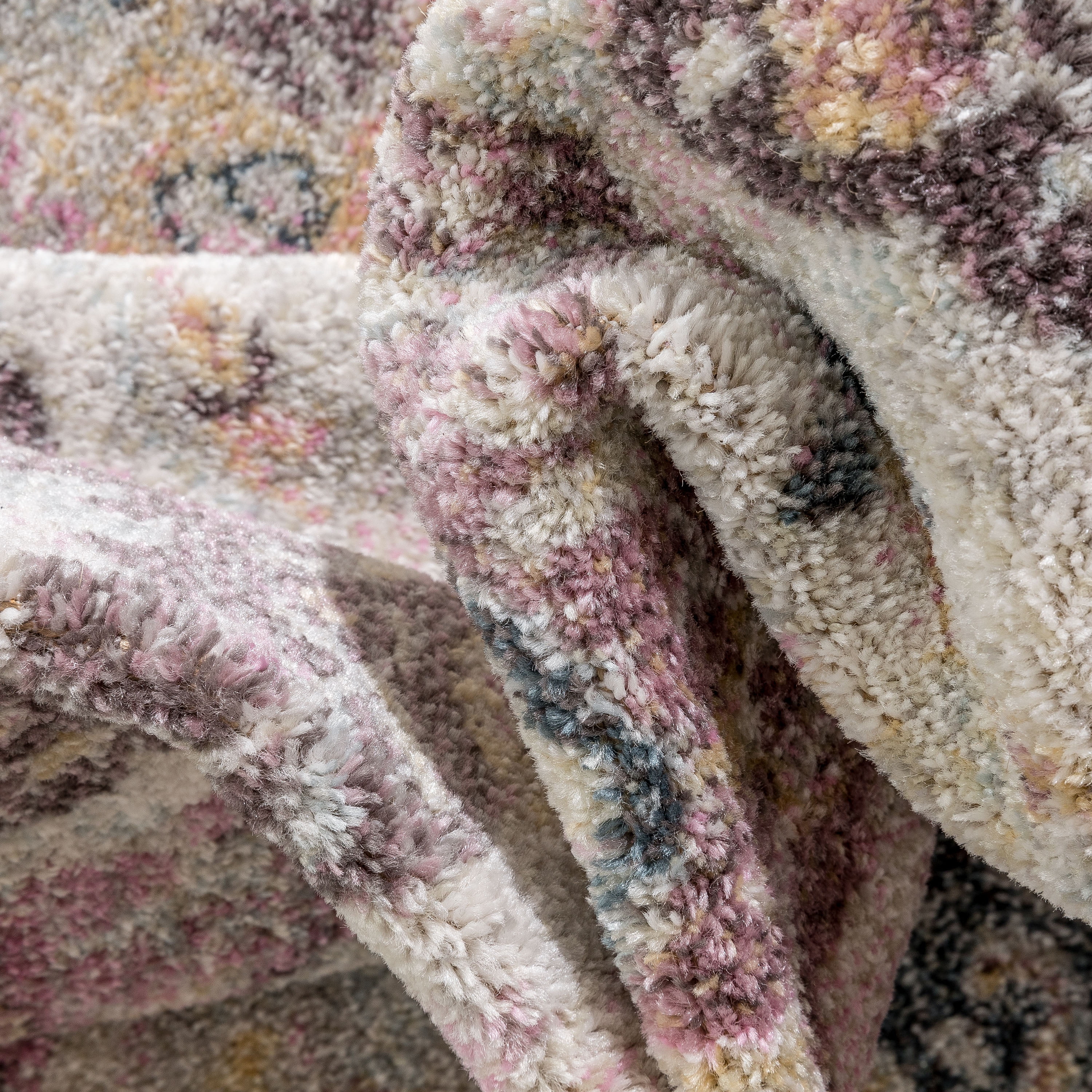 Well Woven Rodeo Elaine Vintage Bohemian Distressed Grey Ivory 2'7" x 9'10" Runner Area Rug
