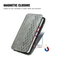 thumbnail image 3 of SaniMore Wallet Case for Nothing Phone (1) 6.55", Vintage PU Leather Case Card Slots Cash Pocket Stand Feature Magnetic Closure Anti-drop Shockproof Full Body Protective Case, Gray, 3 of 7
