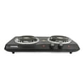 thumbnail image 2 of Courant CEB-2183K Electric Double Burner, Black, 2 of 6