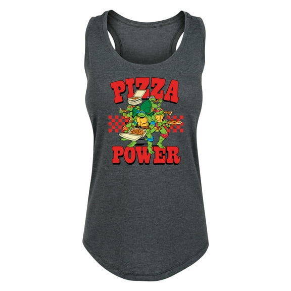 Teenage Mutant Ninja Turtles - Pizza Power  - Women's Racerback Tank Top