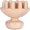 thumbnail image 1 of Wood Therapy Mushroom Wood Massager Wood Mushroom Therapy Tool Maderoterapia Mushroom Full Body Wood Massager Gua Sha Tools for Women Men Relief, 1 of 5
