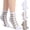 Brown, White, Tan, variant on 3 Pairs Aloe Socks Women Valentines Day Moisturizing  Socks for Dry Cracked Heel  Infused Gel Sleeping Fuzzy Lotion  for Women Men Softening Dry ()