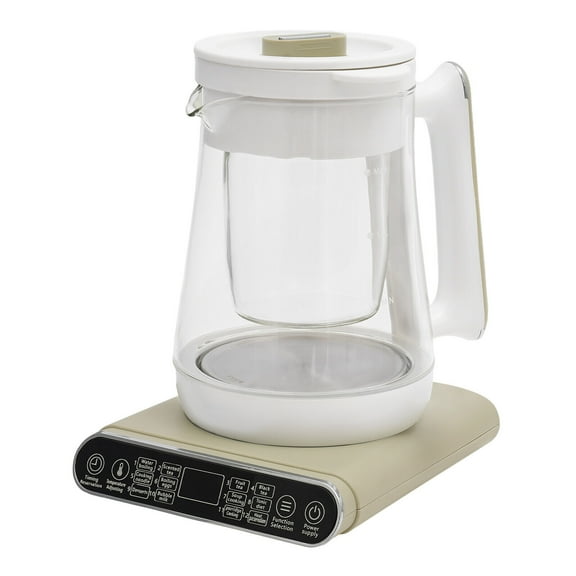 Touch-in Electric Kettle Tea Maker Clear 60.87Oz Electric Tea Kettle, 800W Electric Kettle for Boiling Water