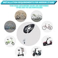 thumbnail image 6 of AUR Bike Mirrors Handlebar Rearview Mirror, Adjustable Handlebar End Mount Bicycle Side Mirror, Safe Cycling Mirrors for Road Bike, Rotatable Bar End Bike Mirror, 6 of 13