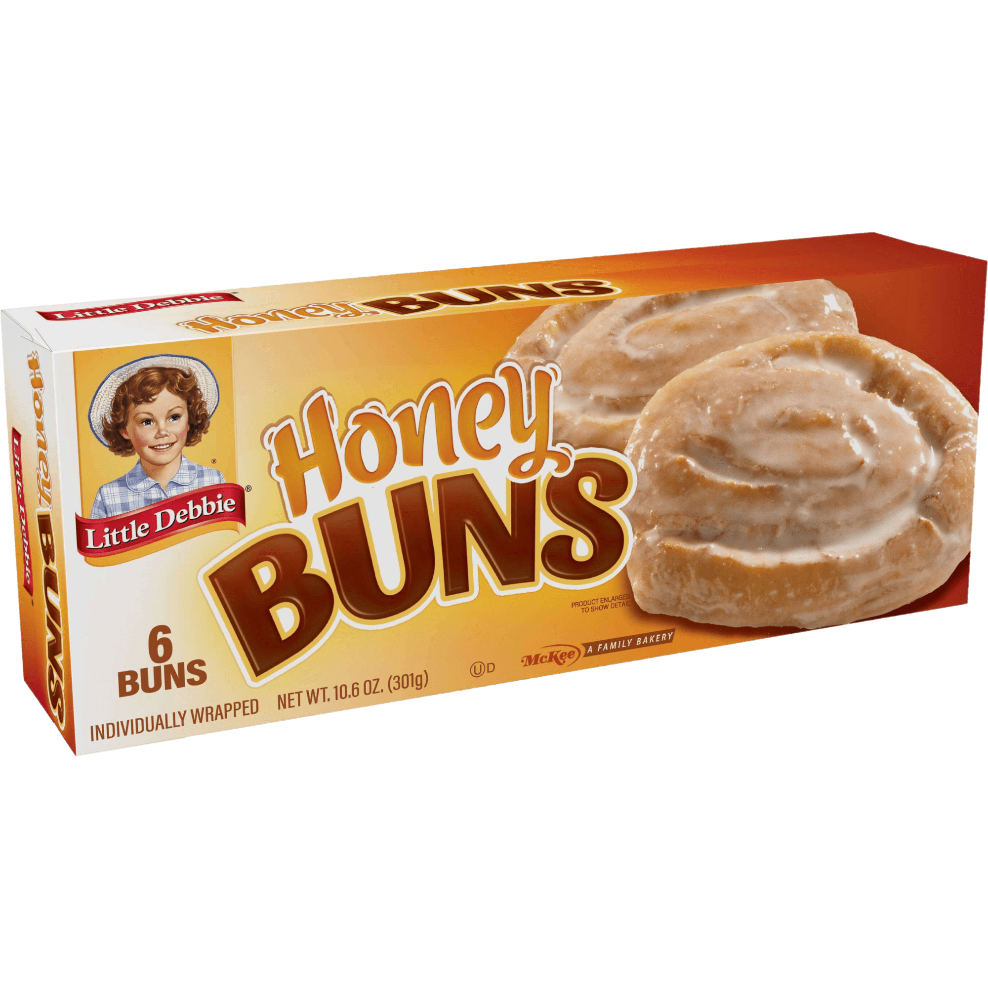 Little Debbie Honey Buns, 16 Boxes, Full Case