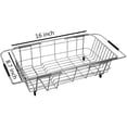 thumbnail image 2 of Expandable Dish Drainer Drying Rack, 2 of 2