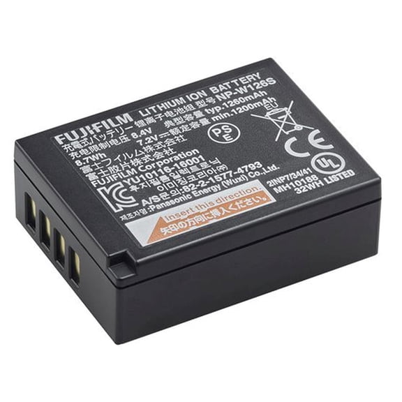 Fujifilm NP-W126S Li-Ion Rechargeable Battery