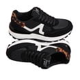 thumbnail image 4 of LUCKY STEP Womens Retro Chunky Sneakers Fashion Color Blocked Casual Shoes,Black, 4 of 6