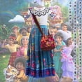 thumbnail image 3 of MesaSe Robe Mirabel pour Filles Isabela Madrigal Robe de Princesse d'Halloween Déguisement Enfants Robe Vêtements Blanc 5-6 Ans, 3 of 8