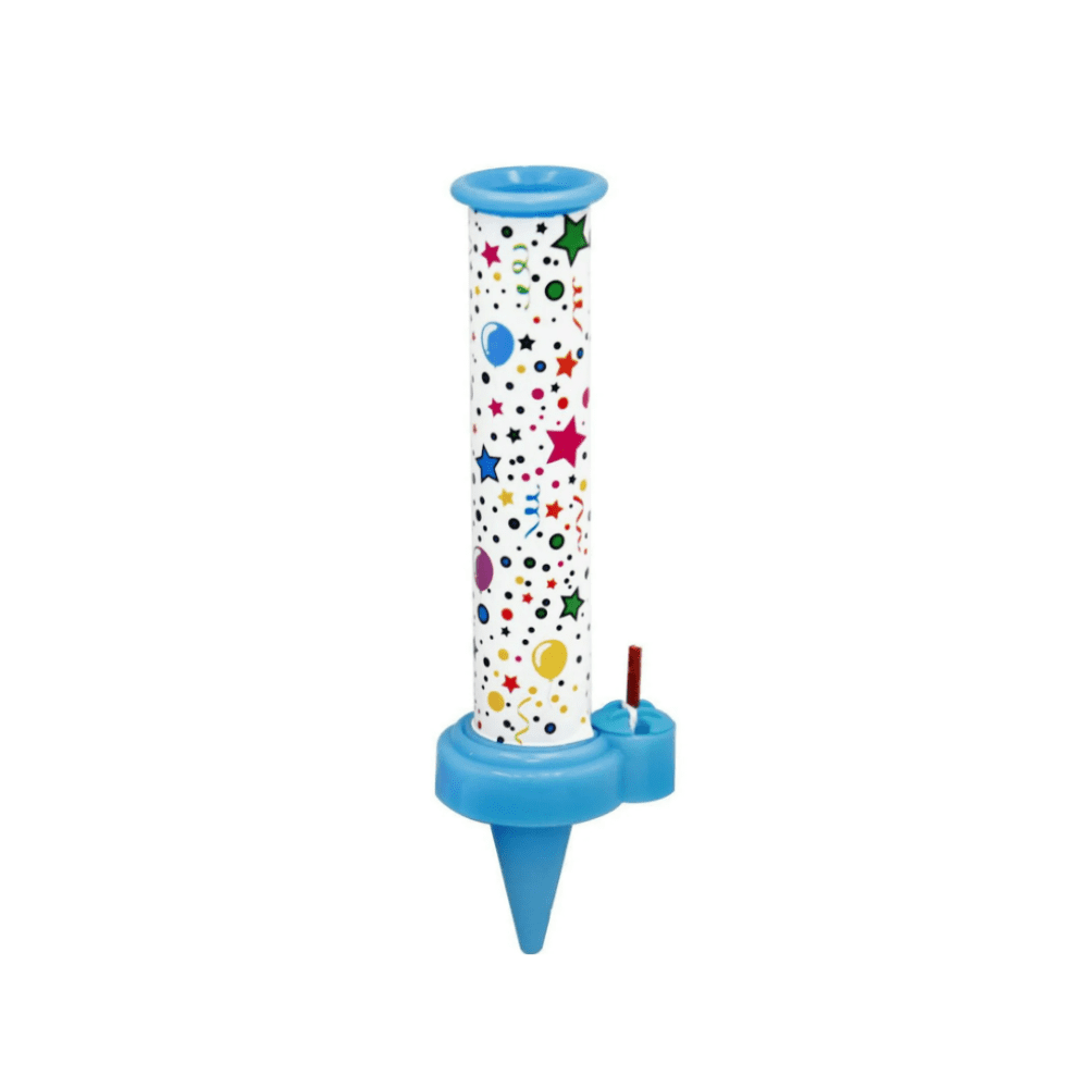 Candle - Party Popper! Cake Topper, Confetti Popper