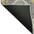 thumbnail image 3 of Addison Rugs Mayfield Washable Transitional Tribal, Boho Purple Round Rug, 8' x 8', 3 of 5