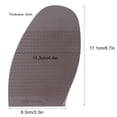 thumbnail image 3 of Semelles en Cuir de Ski Caoutchouc Antidérapant Semelle Chaussures Plates Réparation Demi-Semelle Pad, 3 of 8