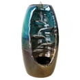 thumbnail image 3 of Polished Edge Mirror for Ceramics, Minimalist Modern Blue Ceramic Base Mirror, Ideal for Any Room (1PCS), 3 of 7
