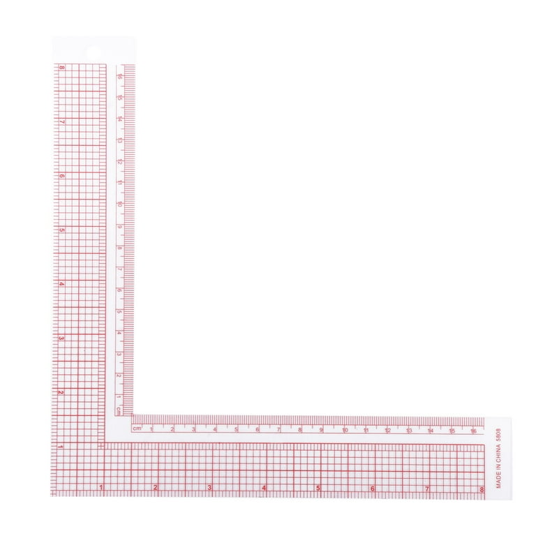 1pc Sewing Measuring Rulers Sleeve Clothing Yardstick L-Square Cutting Ruler