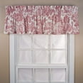 thumbnail image 1 of Victoria Parc Toile sur Mesure Fenêtre de Valence Curtain, Rouge, 1 of 5